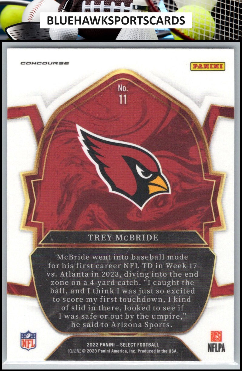 2022 Panini Select #11 Trey McBride