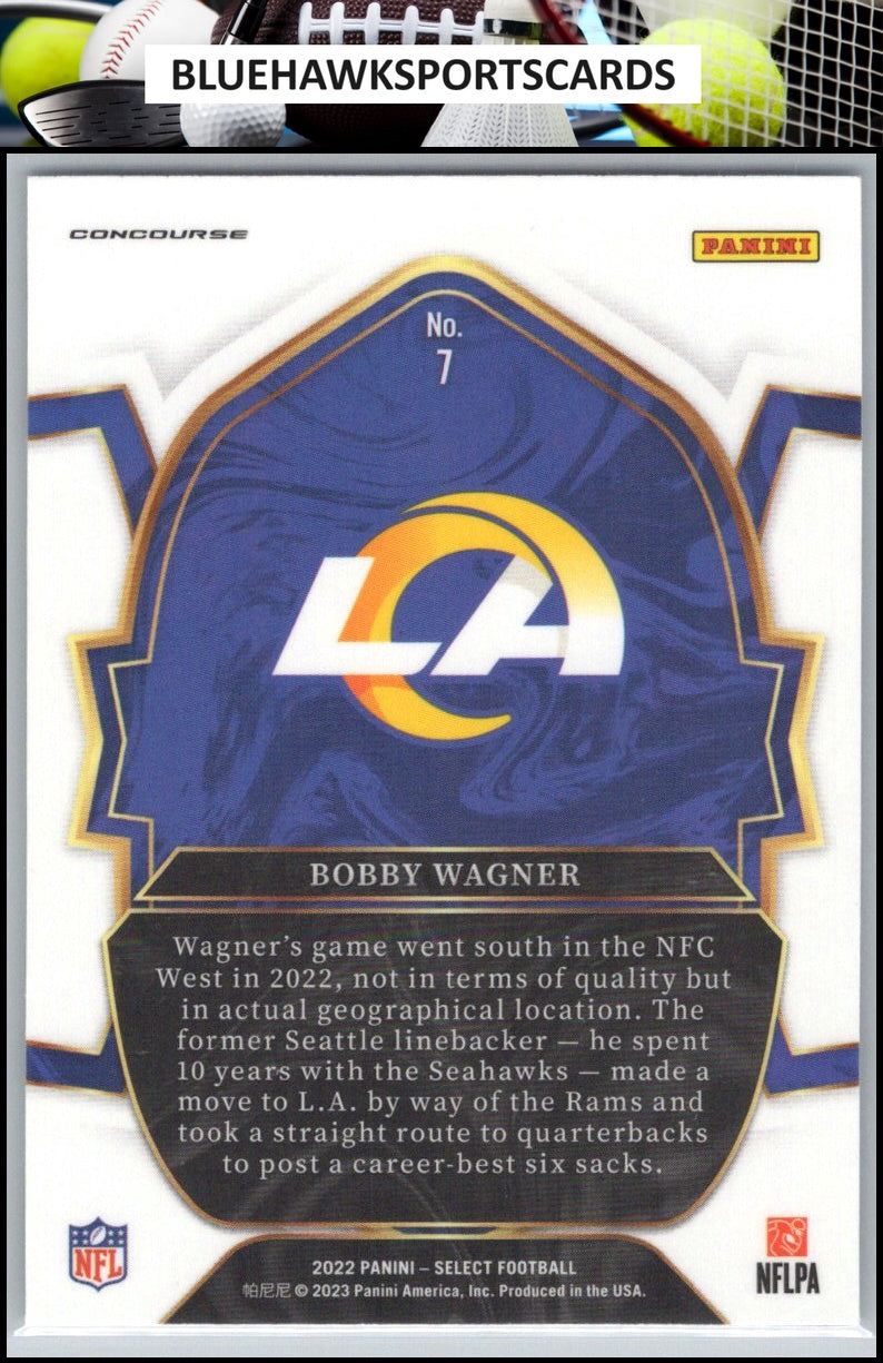 2022 Panini Select #7 Bobby Wagner