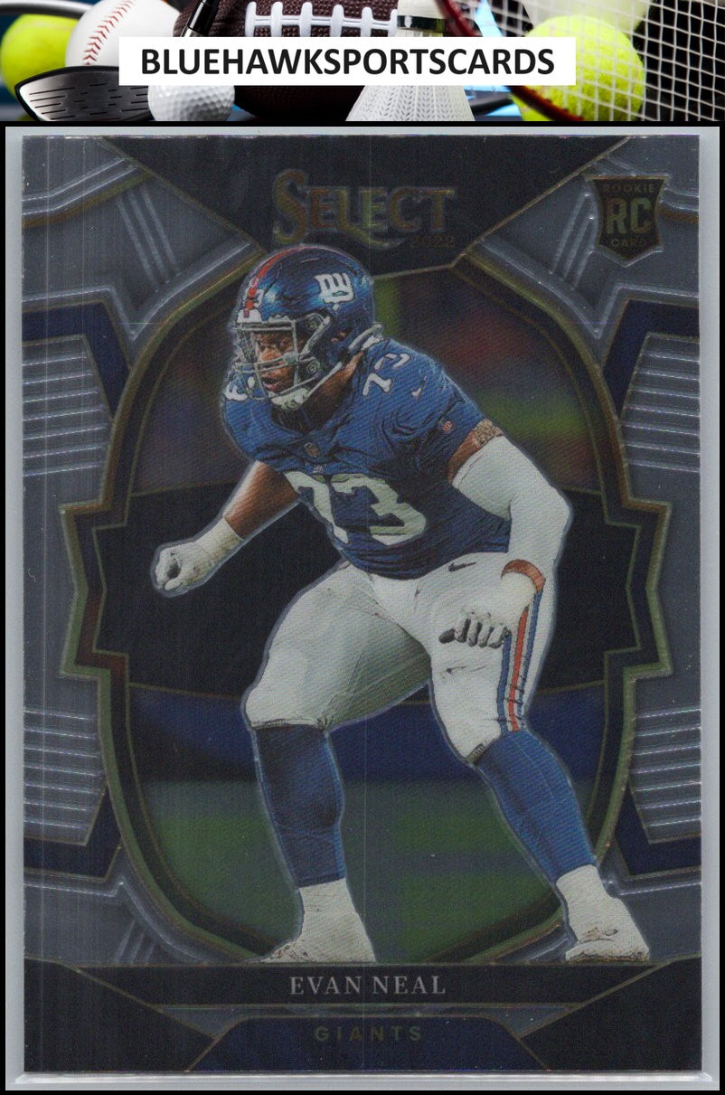 2022 Panini Select #83 Evan Neal