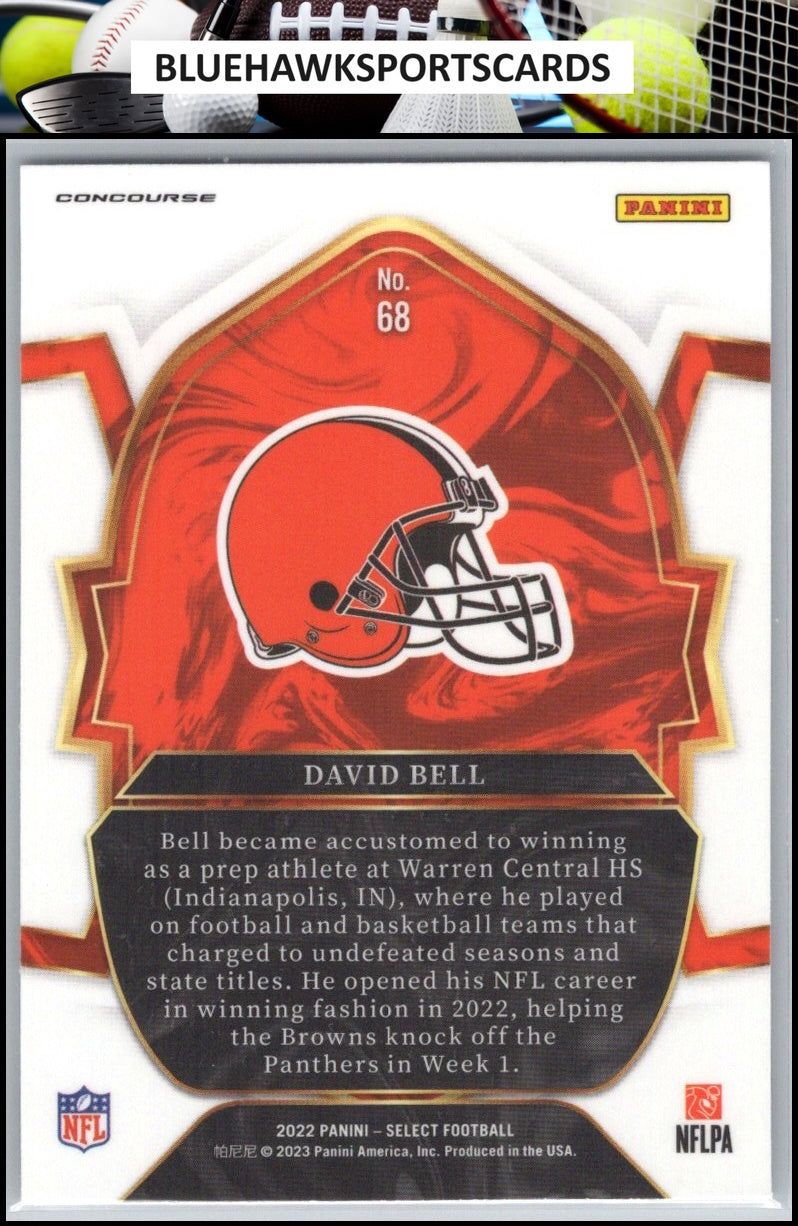 2022 Panini Select #68 David Bell