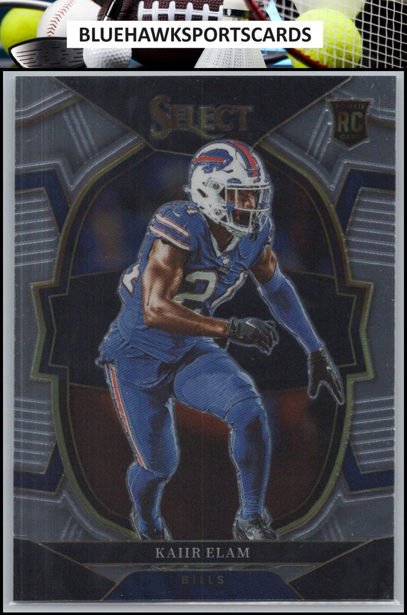 2022 Panini Select #98 Kaiir Elam Silver Prizm