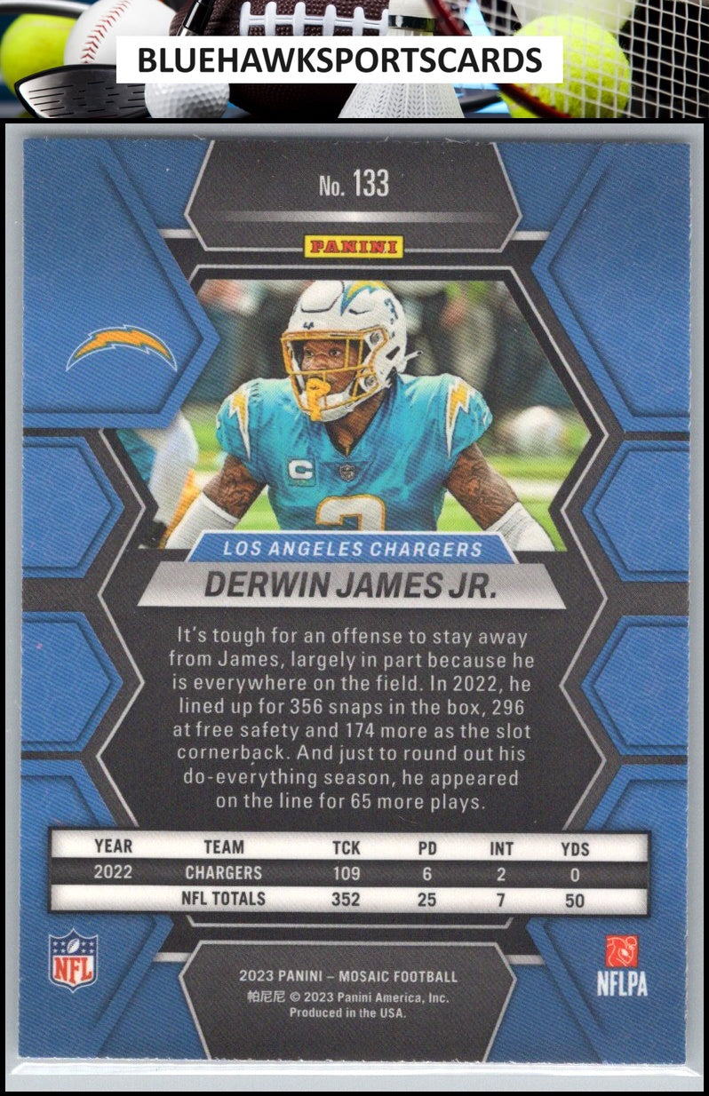 2023 Panini Mosaic #133 Derwin James Jr.