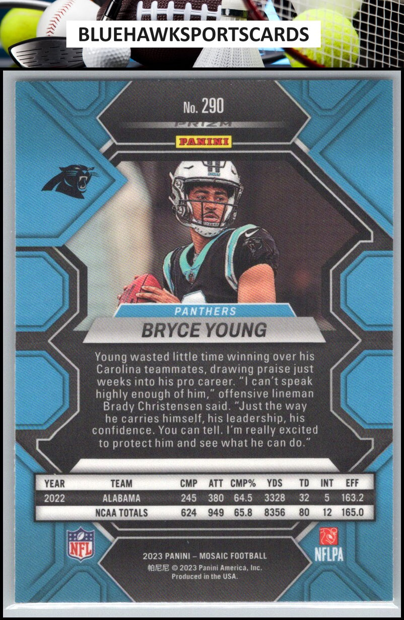 2023 Panini Mosaic #290 Bryce Young