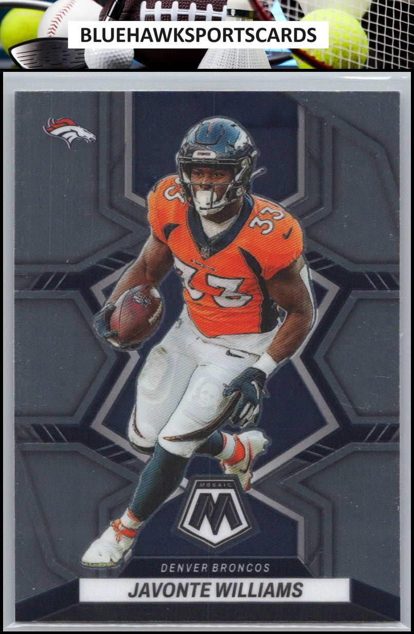 2022 Panini Mosaic #61 Javonte Williams