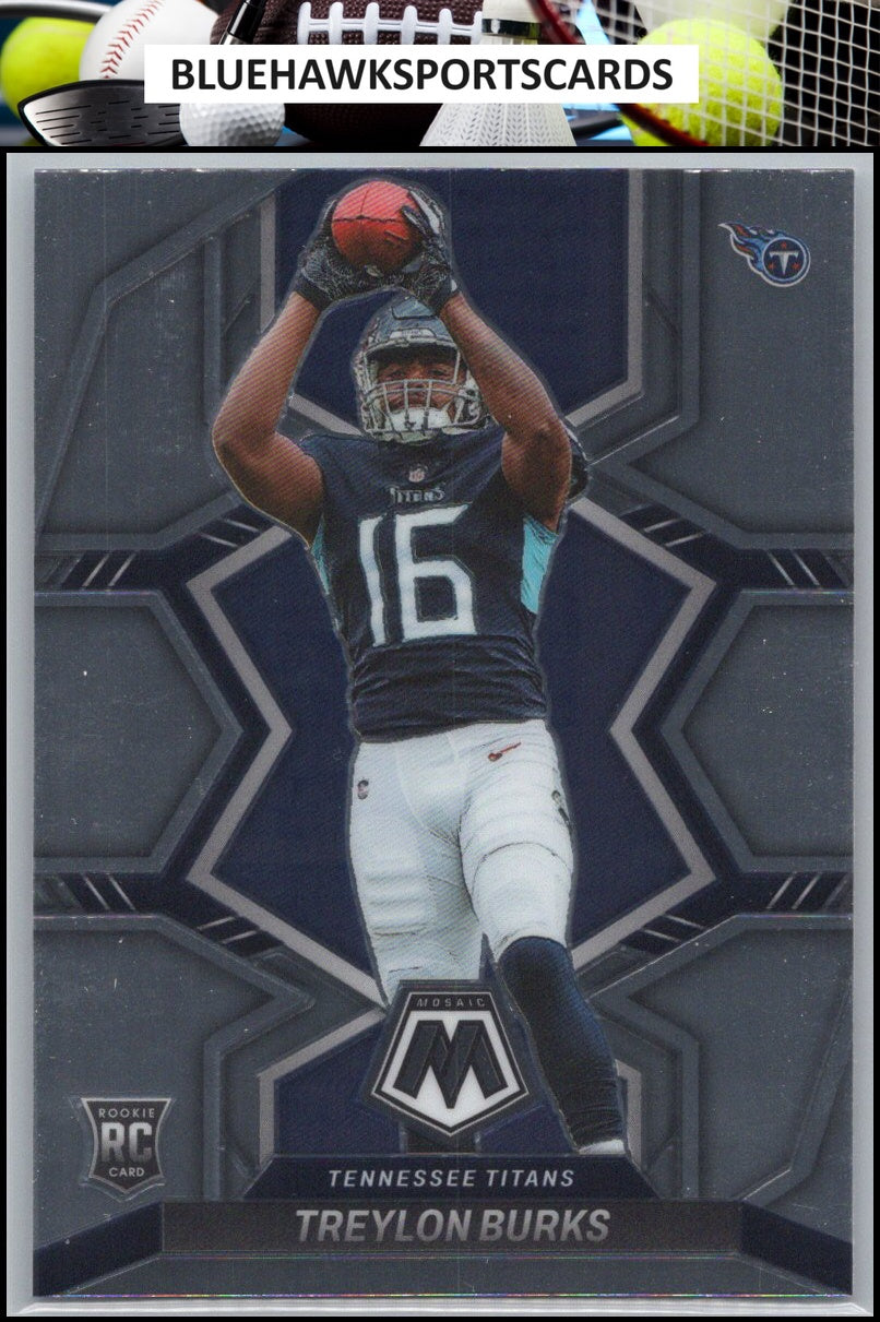 2022 Panini Mosaic #315 Treylon Burks