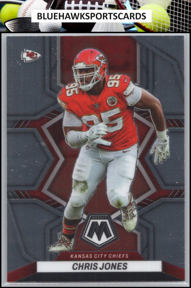 2022 Panini Mosaic #99 Chris Jones