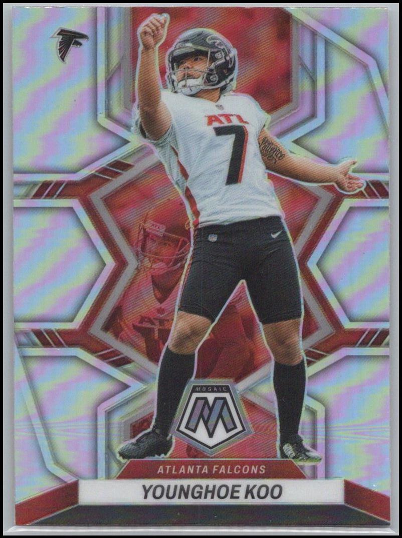 2022 Panini Mosaic #9 Younghoe Koo Silver