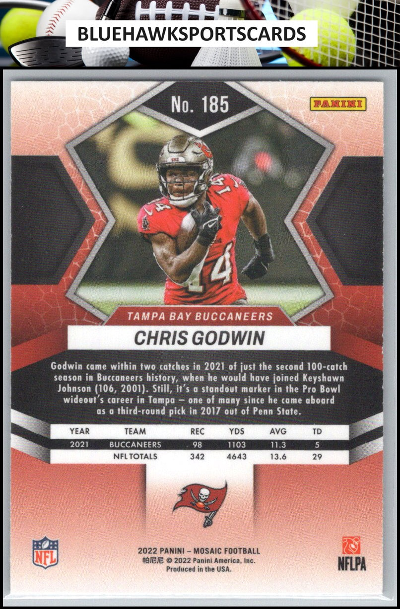 2022 Panini Mosaic #185 Chris Godwin
