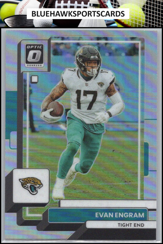2022 Donruss Optic #101 Evan Engram Holo