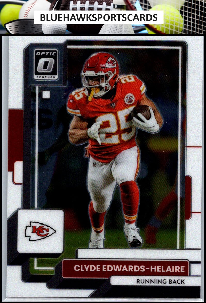 2022 Donruss Optic #95 Clyde Edwards-Helaire