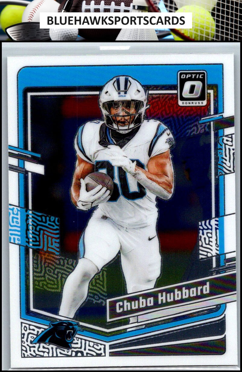 2023 Donruss Optic #27 Chuba Hubbard
