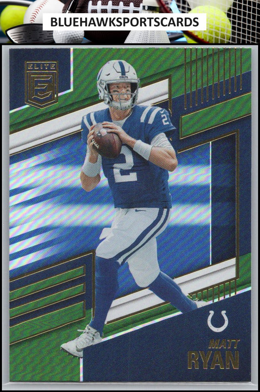 2022 Donruss Elite #82 Matt Ryan Green