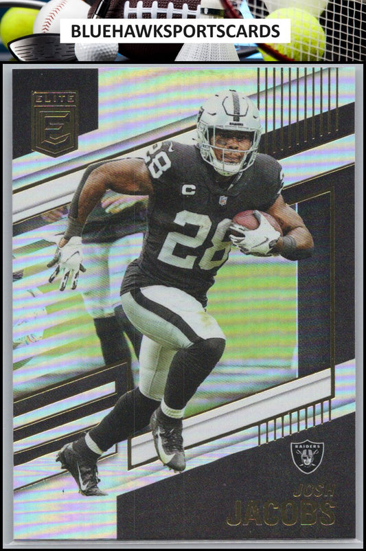 2022 Donruss Elite #41 Josh Jacobs