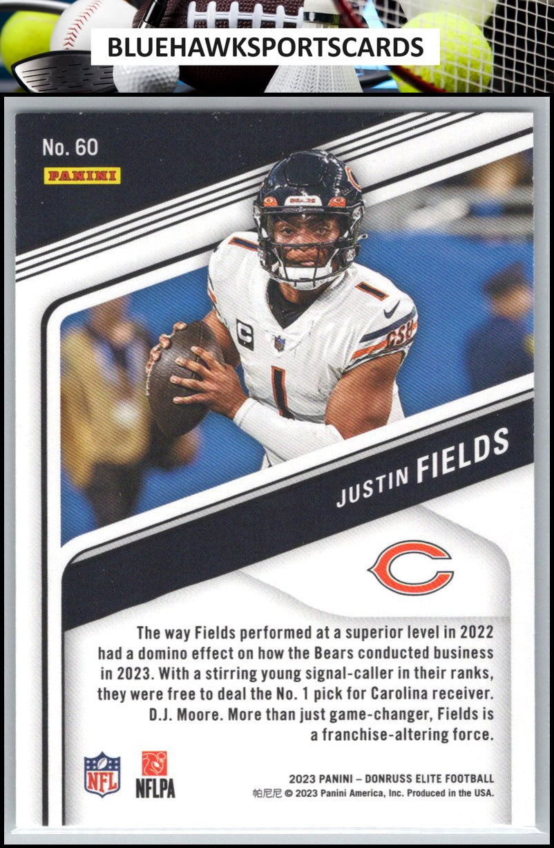 2023 Donruss Elite #60 Justin Fields