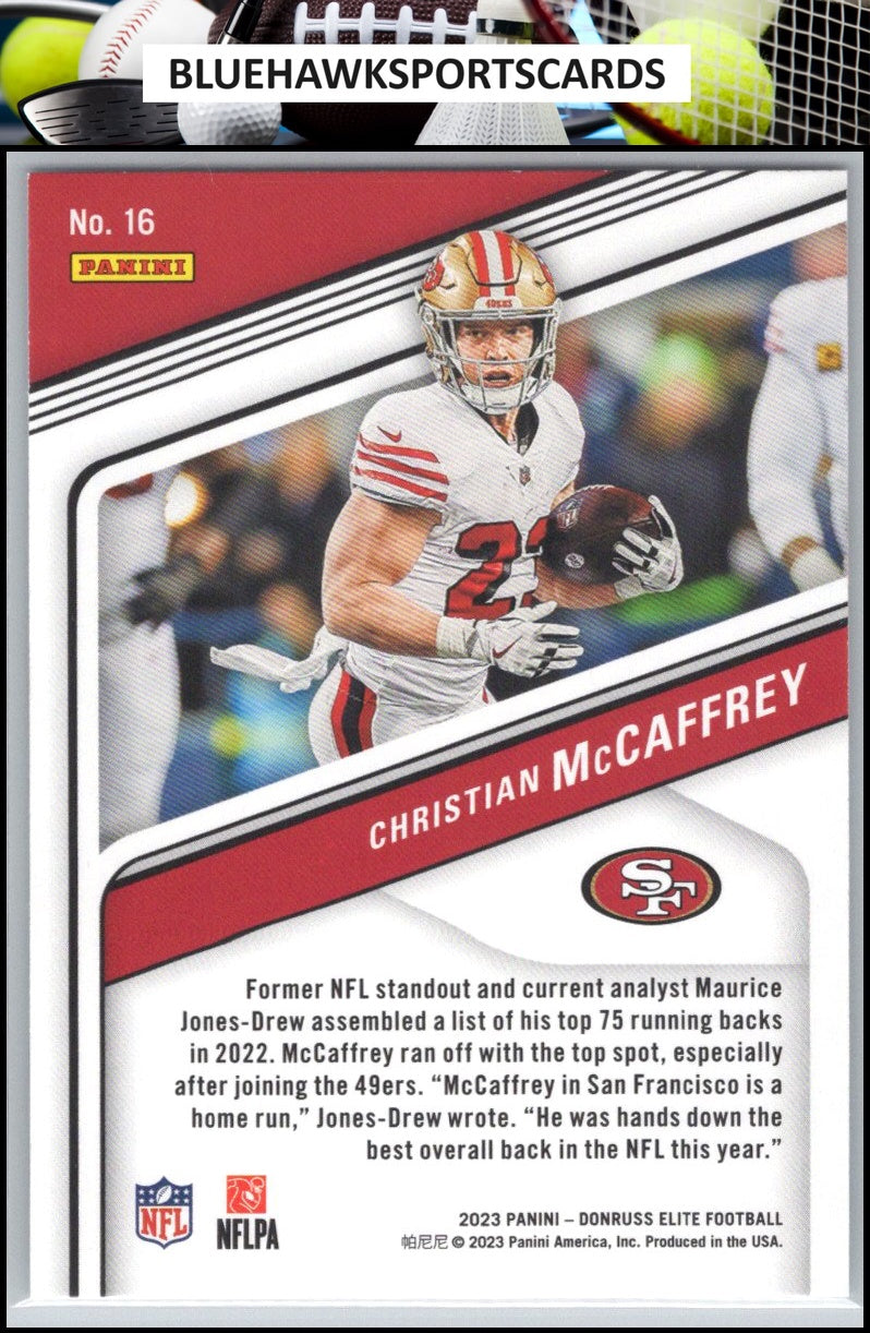 2023 Donruss Elite #16 Christian McCaffrey