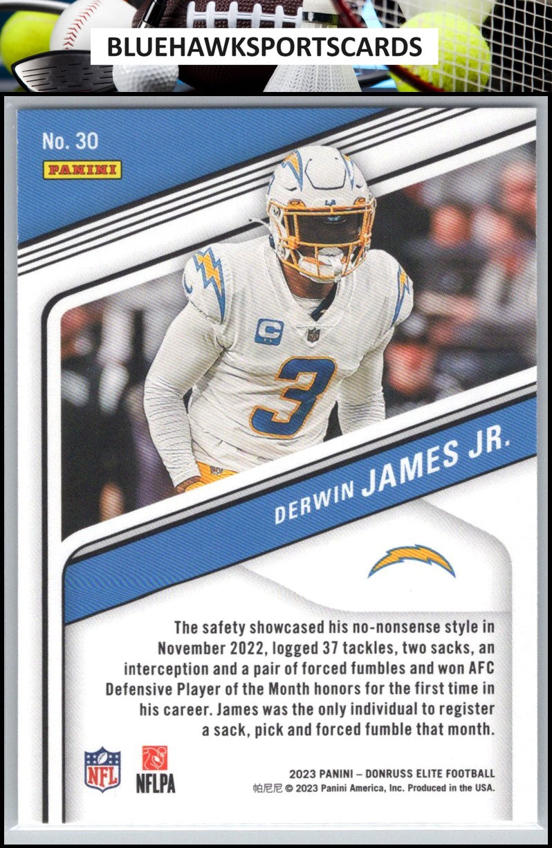2023 Donruss Elite #30 Derwin James Jr.