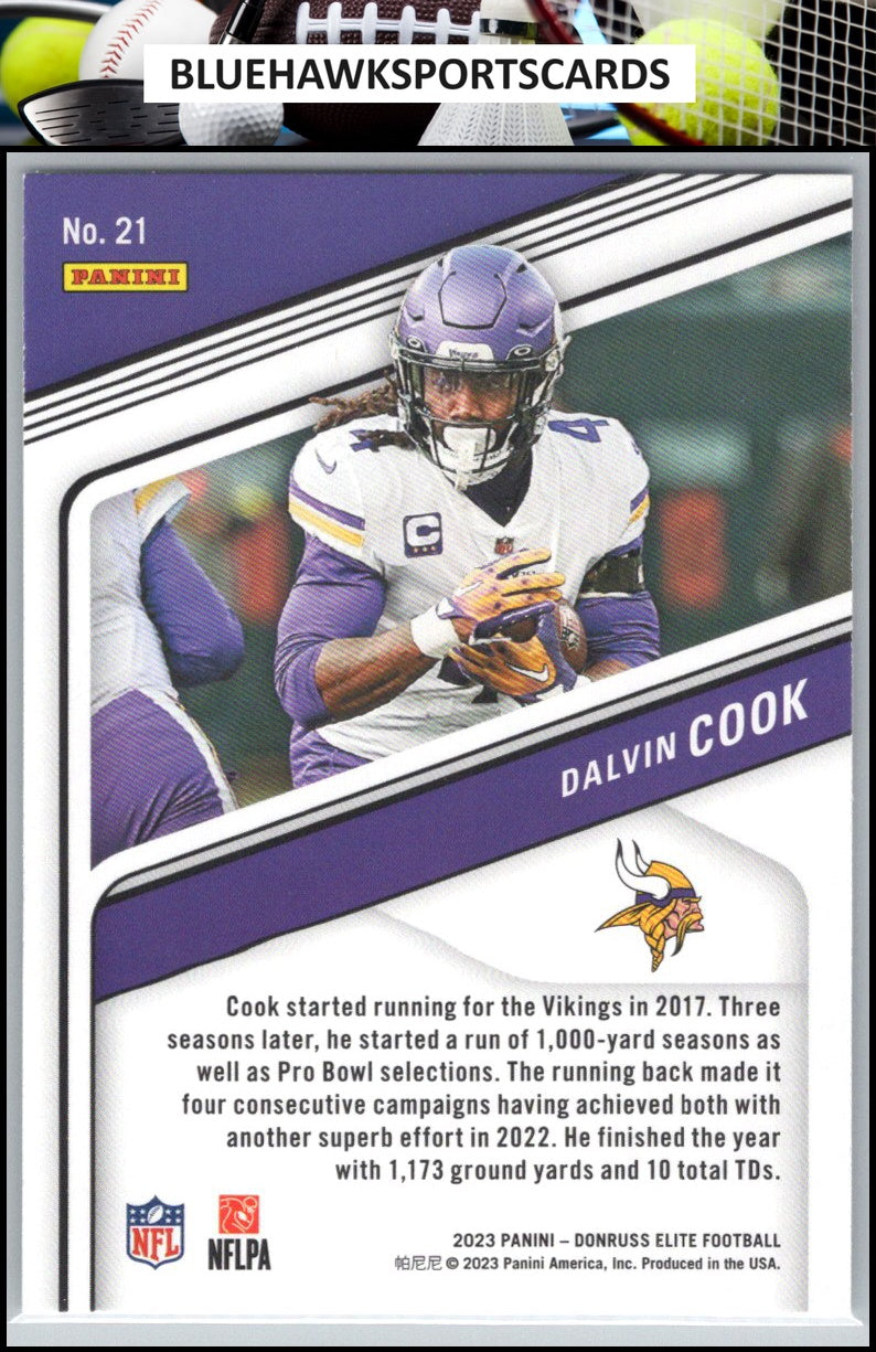 2023 Donruss Elite #21 Dalvin Cook