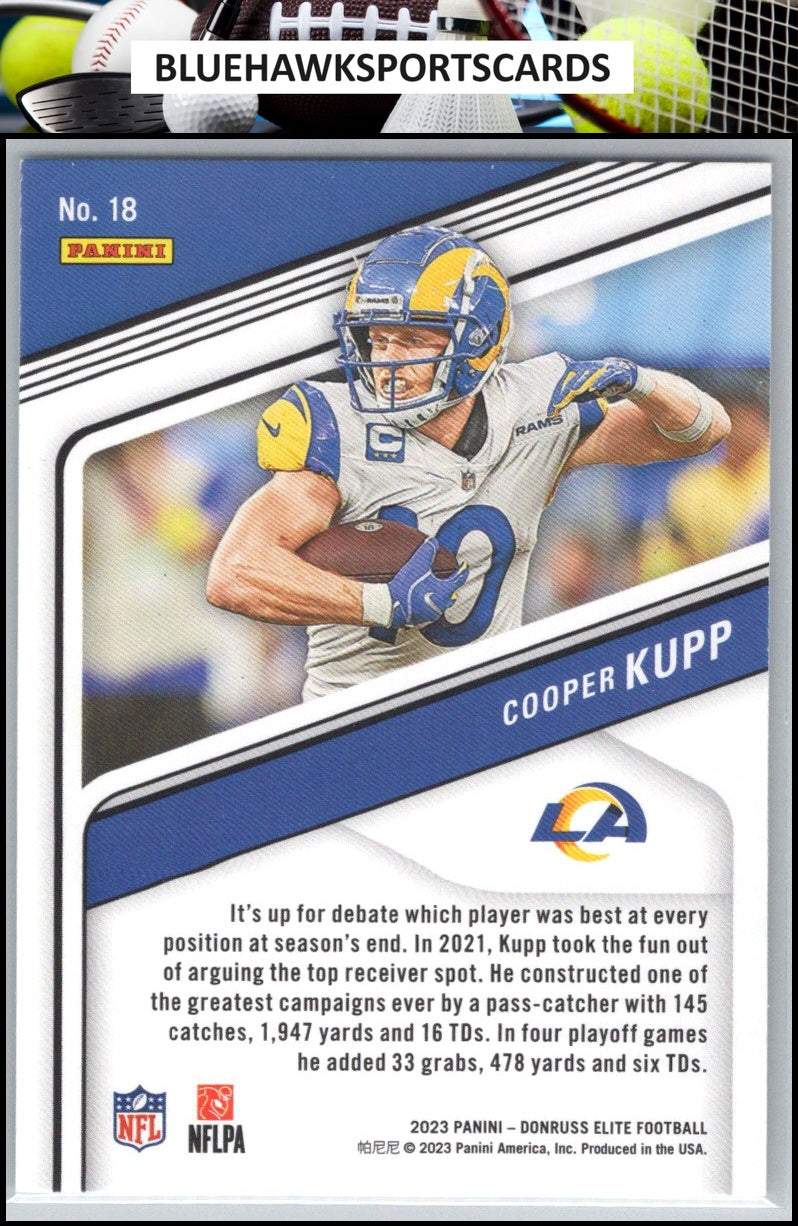 2023 Donruss Elite #18 Cooper Kupp