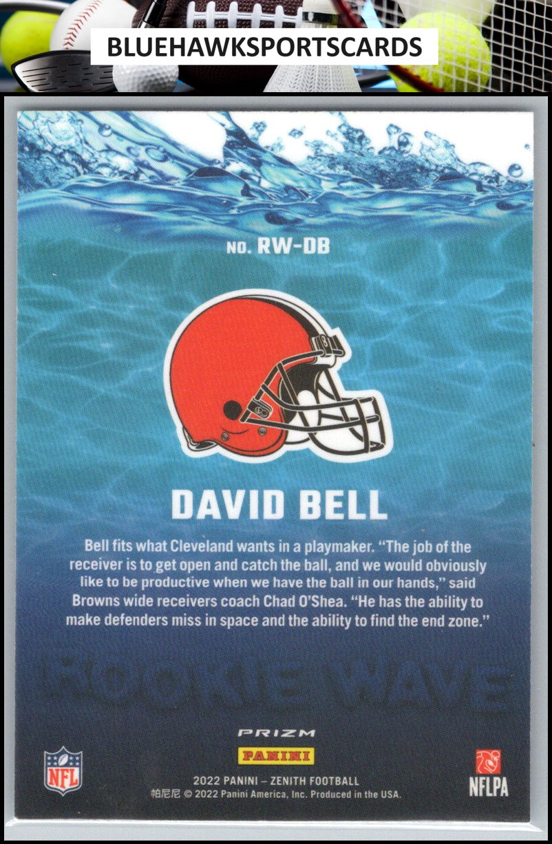 2022 Zenith #RW-DB David Bell Rookie Wave