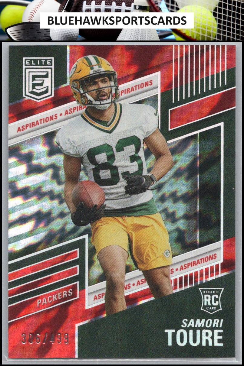 2022 Donruss Elite #184 Samori Toure Aspirations Shimmer #/499