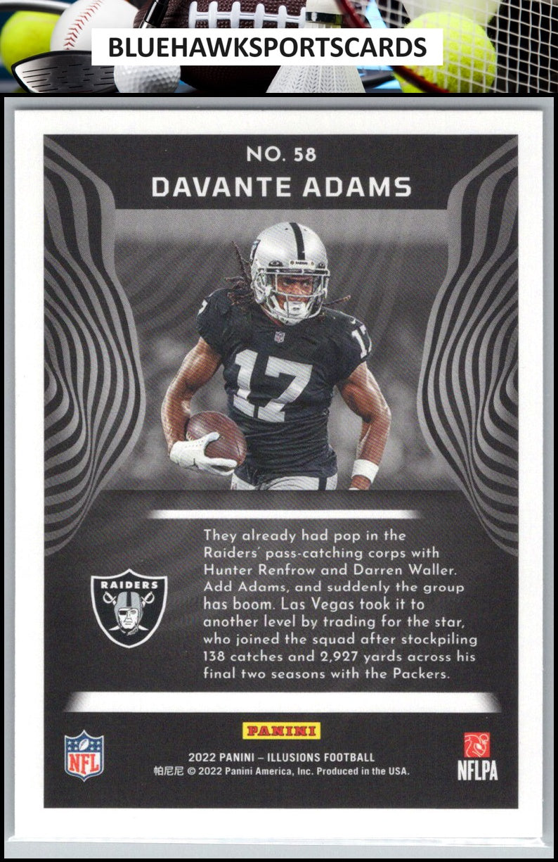 2022 Panini Illusions #57 Josh Jacobs Retail