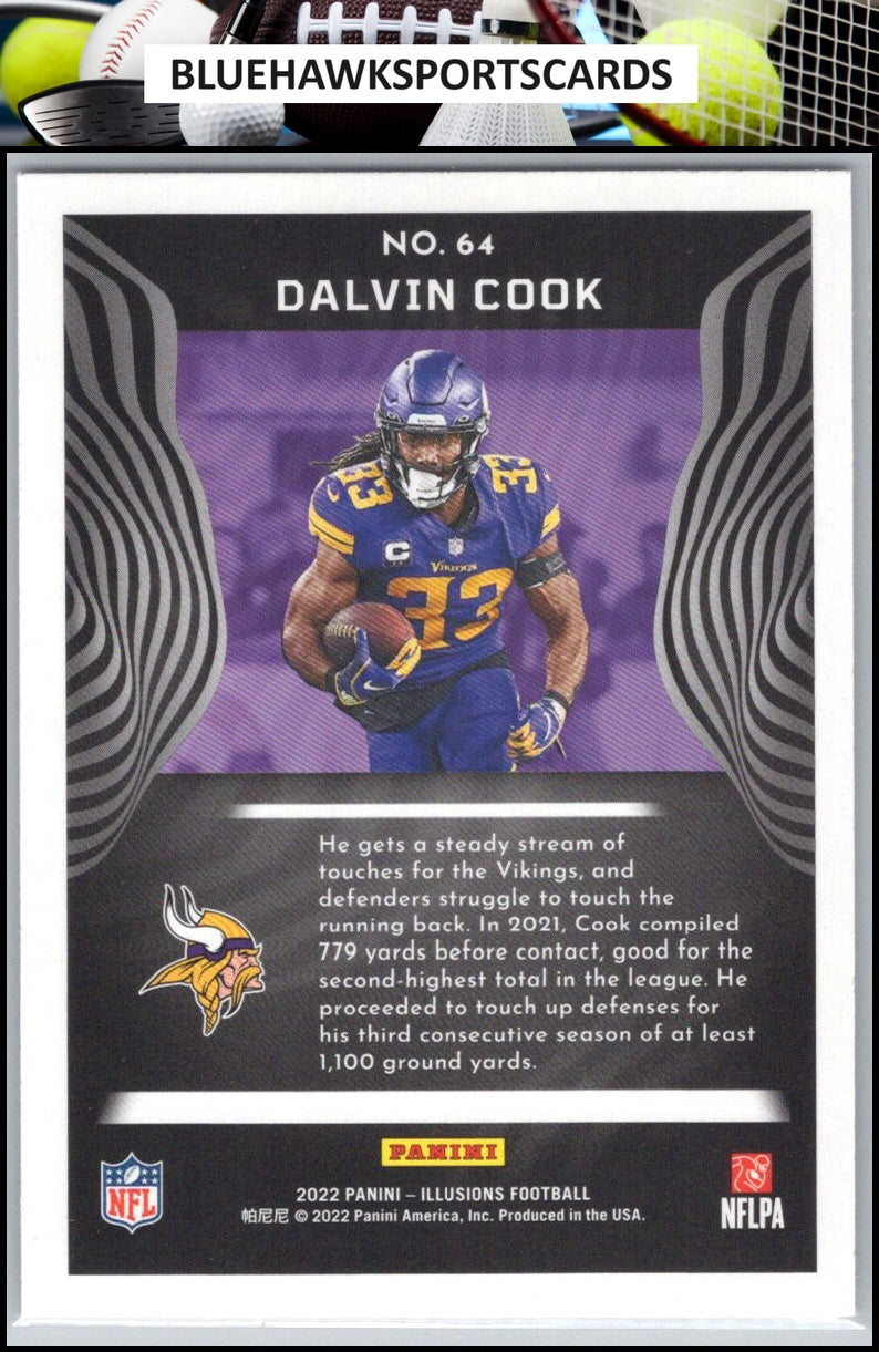 2022 Panini Illusions #64 Dalvin Cook Retail