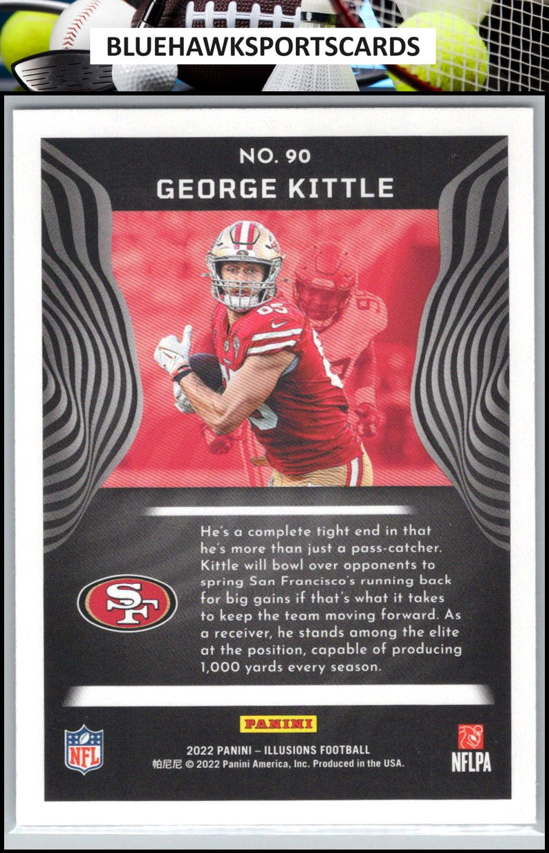 2022 Panini Illusions #90 George Kittle Retail
