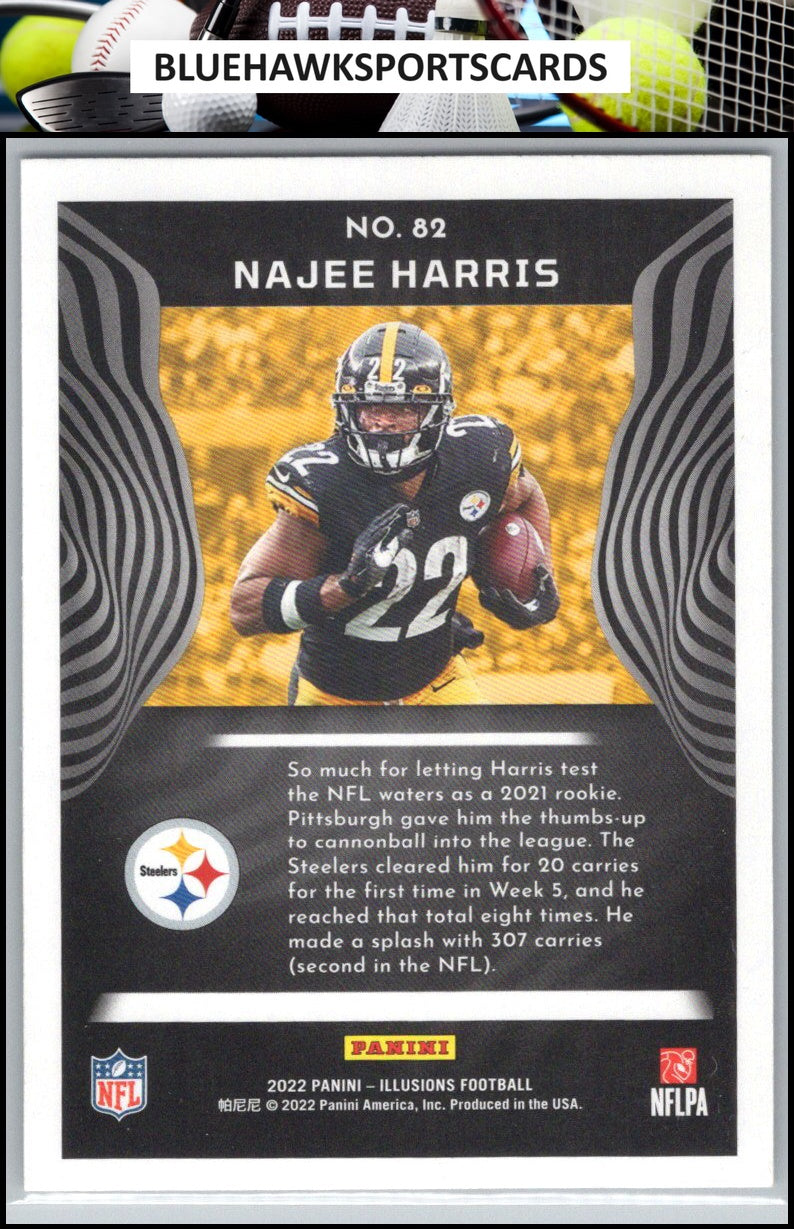 2022 Panini Illusions #82 Najee Harris Retail