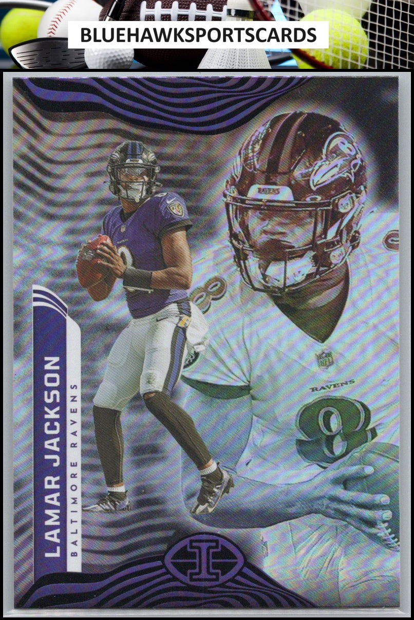 2022 Panini Illusions #7 Lamar Jackson Retail