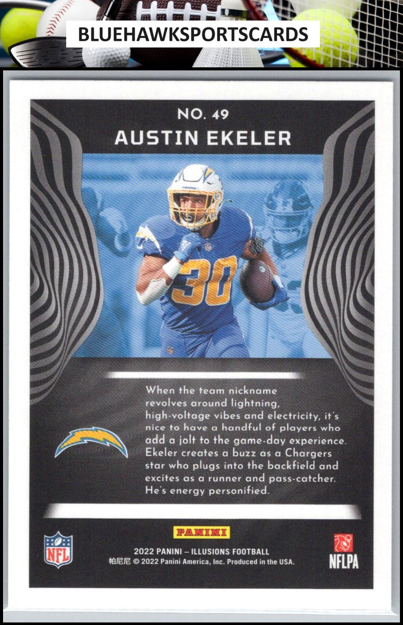 2022 Panini Illusions #49 Austin Ekeler Retail