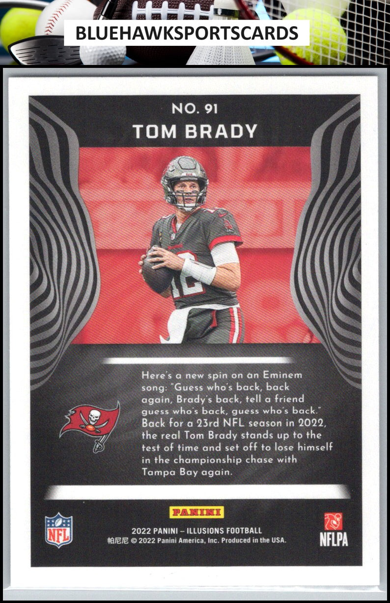 2022 Panini Illusions #91 Tom Brady Retail