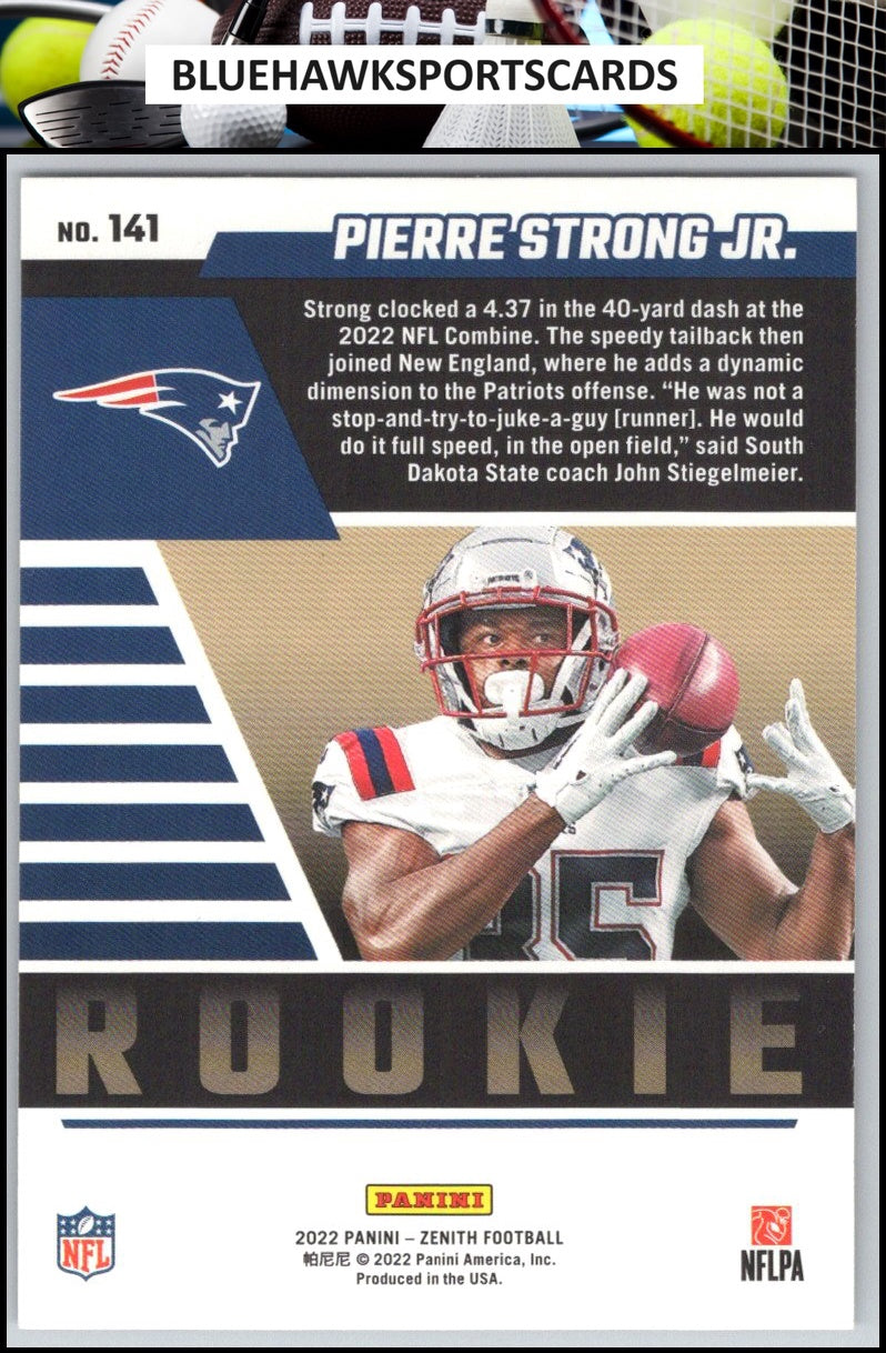 2022 Zenith #141 Pierre Strong Jr. Retail