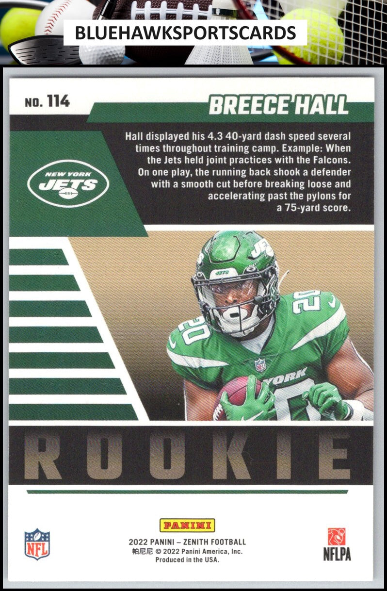 2022 Zenith #114 Breece Hall Retail