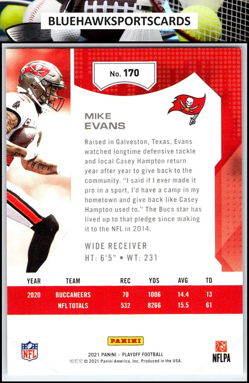 2021 Panini Playoff #170 Mike Evans