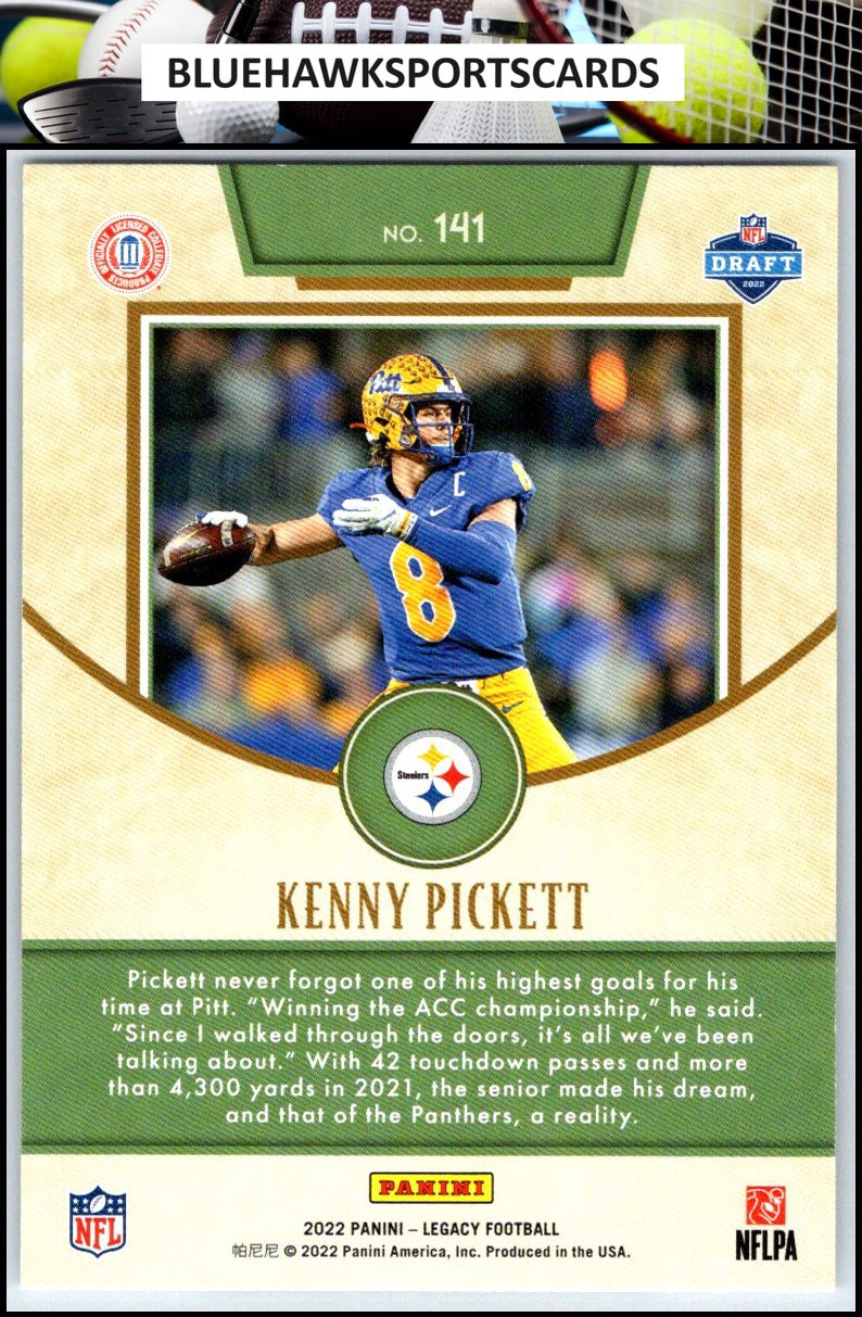 2022 Panini Legacy #141 Kenny Pickett