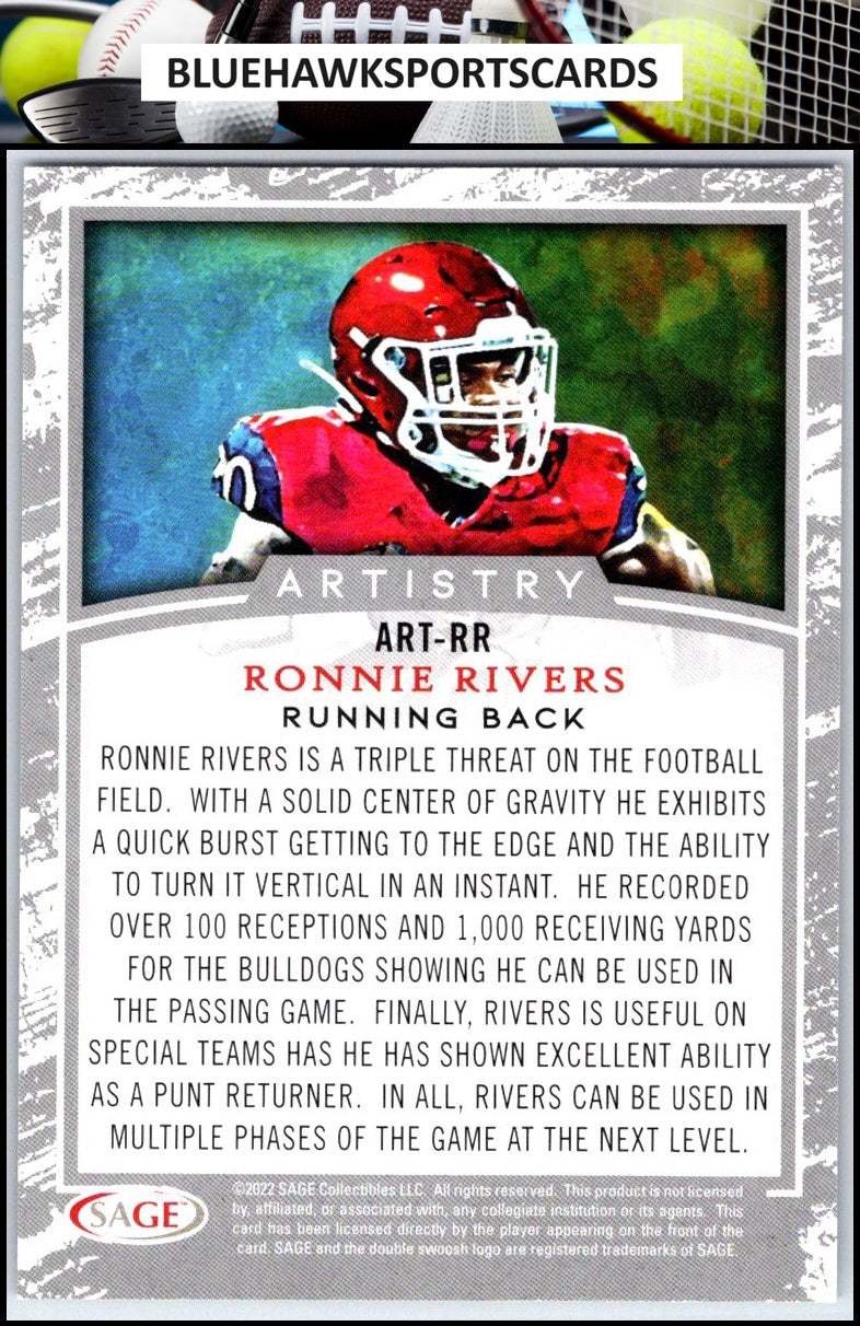 2022 SAGE #ART-RR Ronnie Rivers Artistry