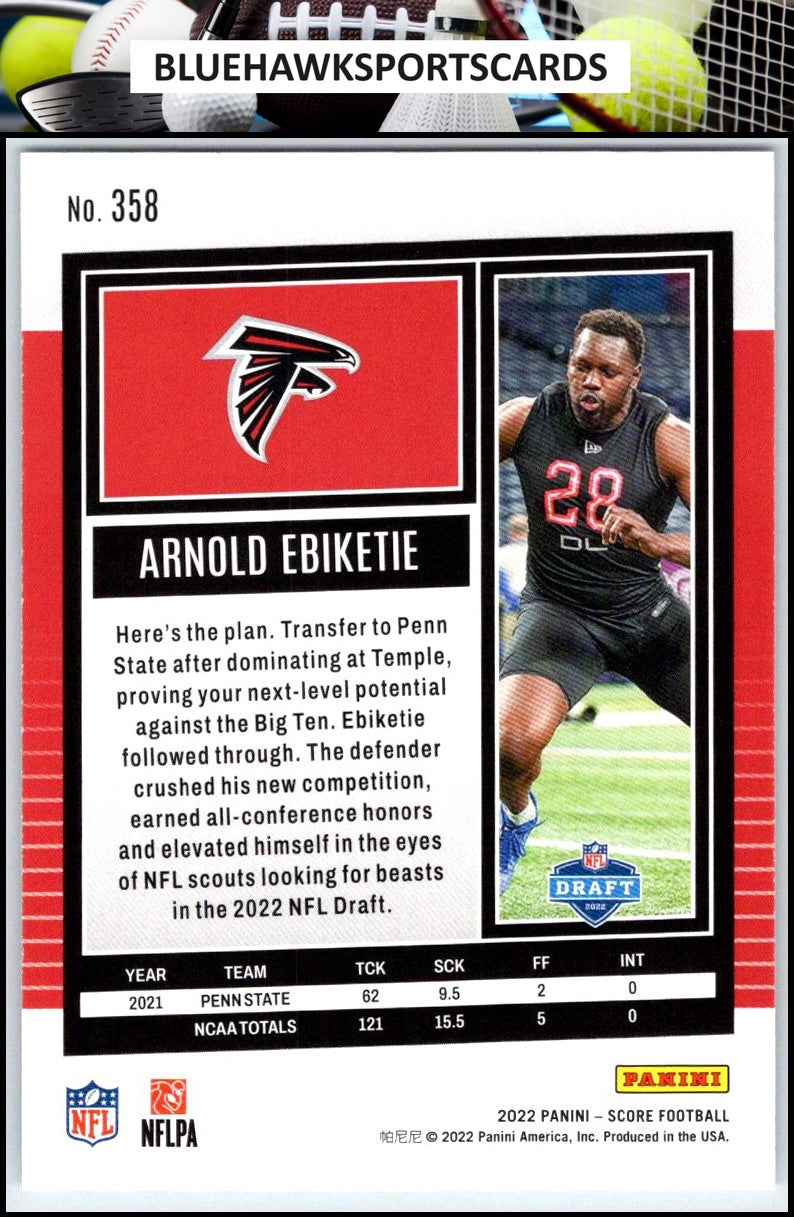 2022 Score #358 Arnold Ebiketie
