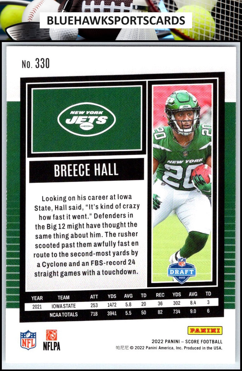 2022 Score #330 Breece Hall
