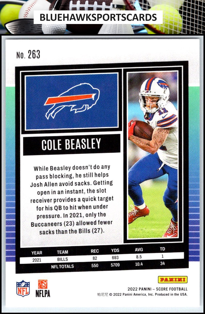 2022 Score #263 Cole Beasley
