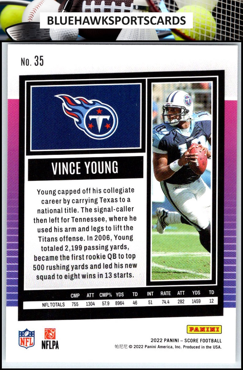 2022 Score #35 Vince Young