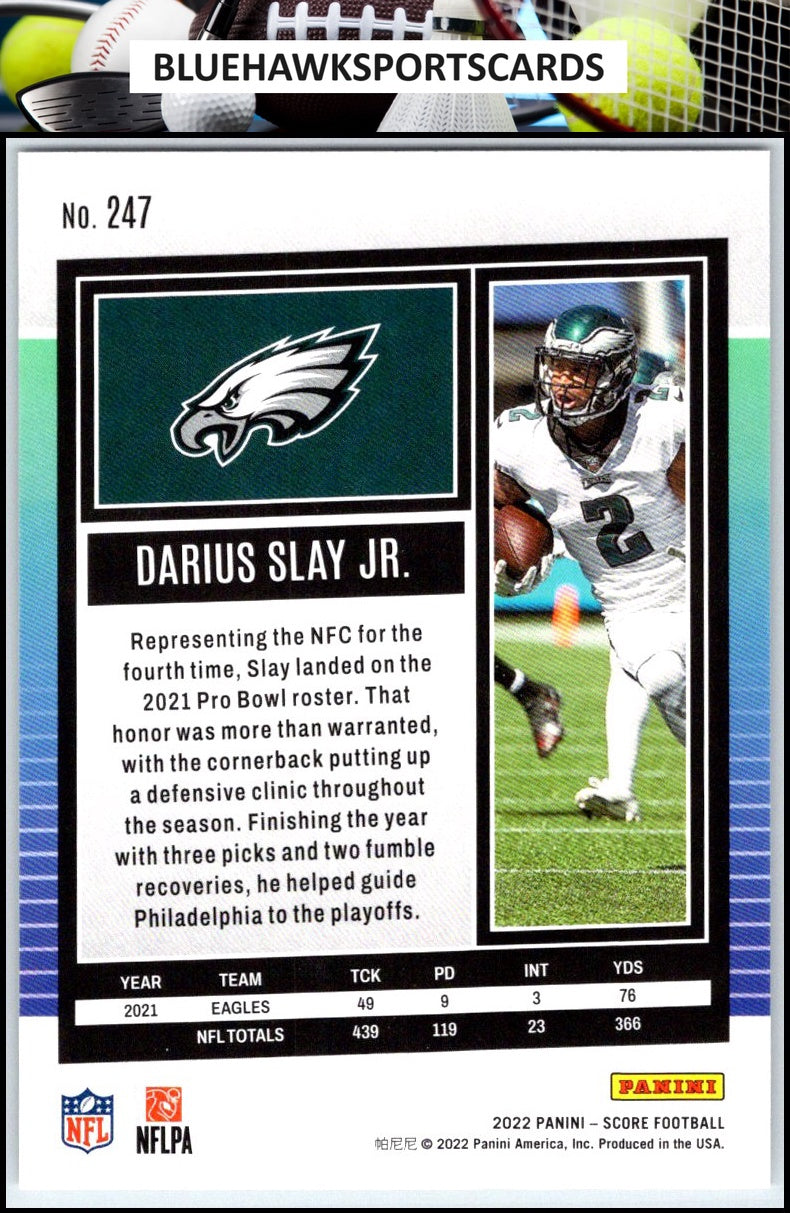 2022 Score #247 Darius Slay Jr.