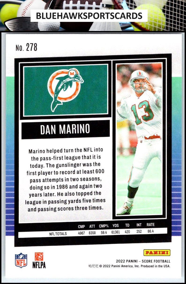 2022 Score #278 Dan Marino