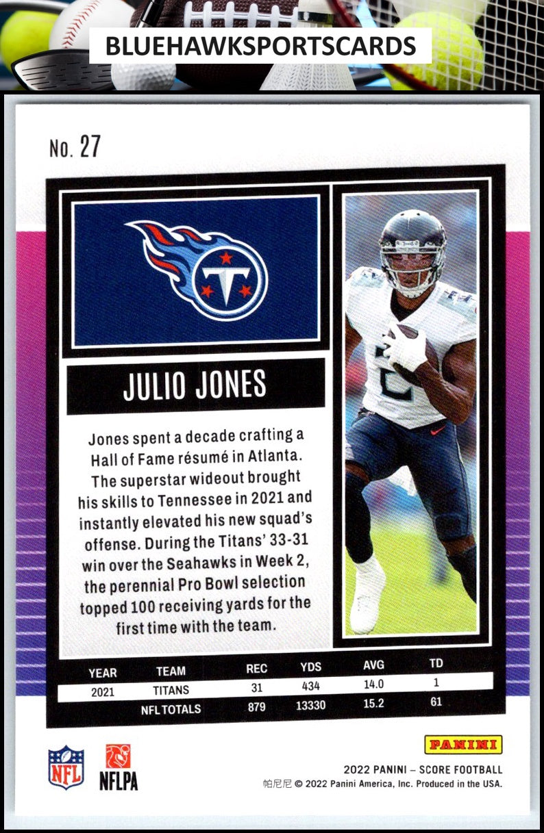 2022 Score #27 Julio Jones