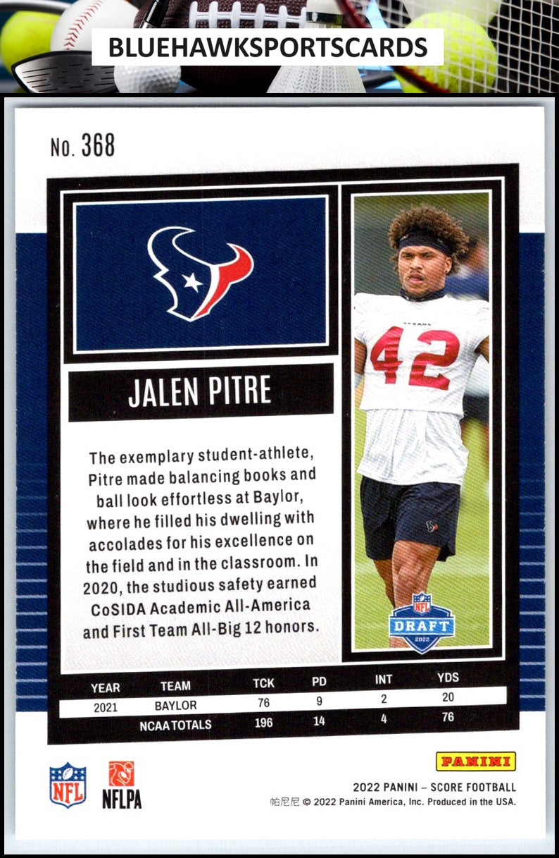 2022 Score #368 Jalen Pitre