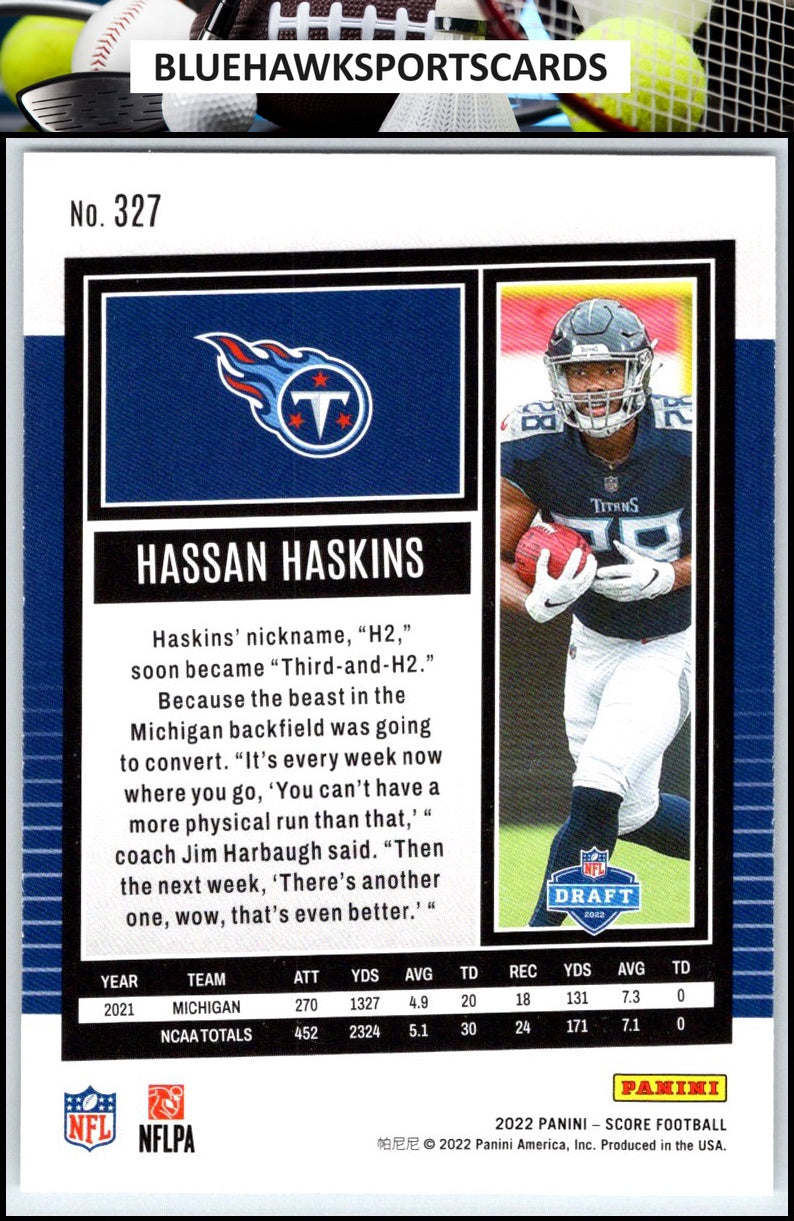 2022 Score #327 Hassan Haskins