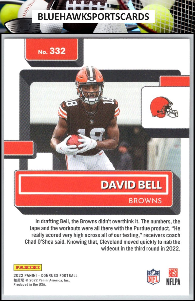 2022 Donruss #332 David Bell