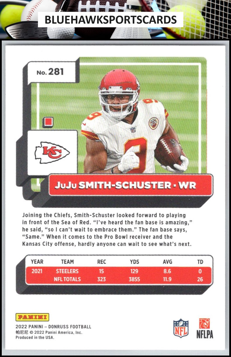 2022 Donruss #281 JuJu Smith-Schuster