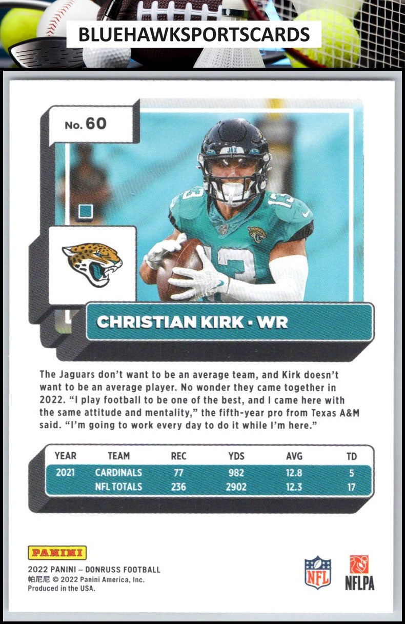 2022 Donruss #60 Christian Kirk