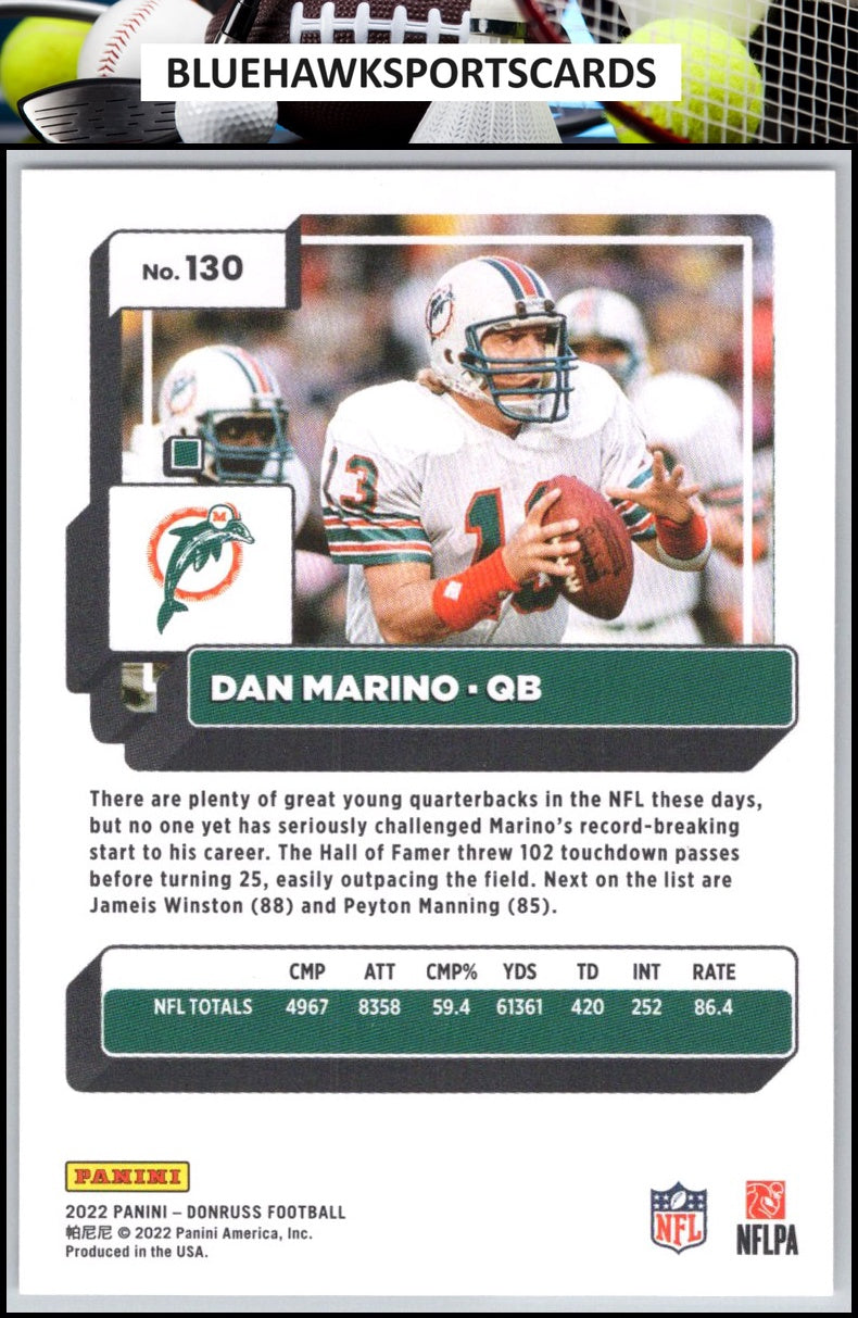 2022 Donruss #130 Dan Marino