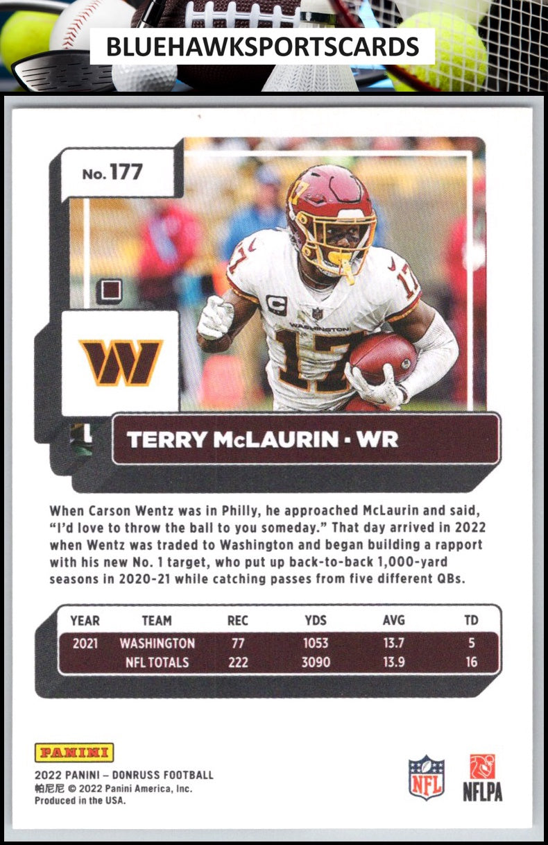 2022 Donruss #177 Terry McLaurin